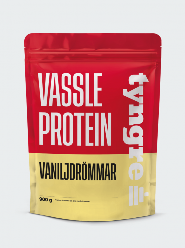 Tyngre Vassleprotein - Vaniljdrmmar 900g Coopers Candy