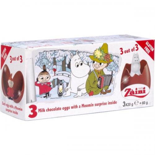Moomin Surprise Chokladgg 3-pack Coopers Candy