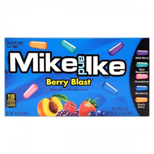 Mike and Ike Berry Blast 141g x 12st Coopers Candy