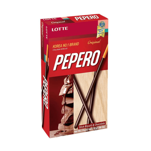 Pepero Biscuit Stick Chocolate 47g Coopers Candy