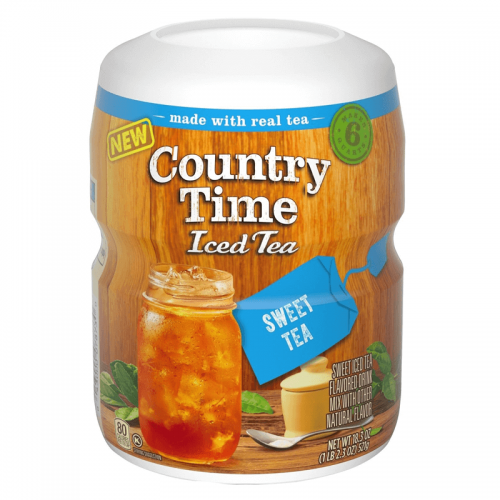 Country Time Sweet Iced Tea Burk 521g Coopers Candy