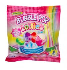 Woogie Lollies Bubble Pop 144g Coopers Candy