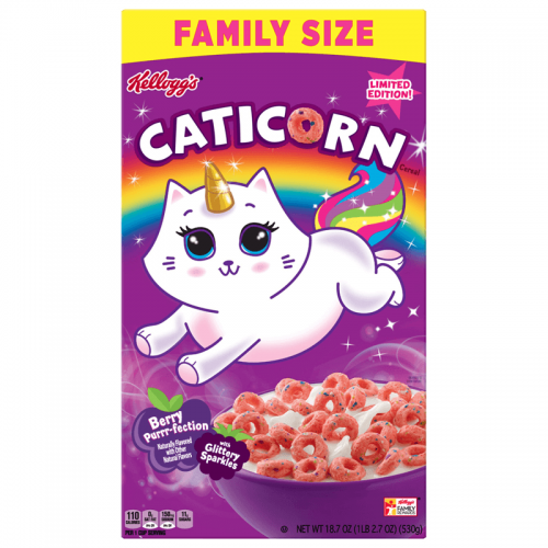 Kelloggs Caticorn Cereal 530g Coopers Candy