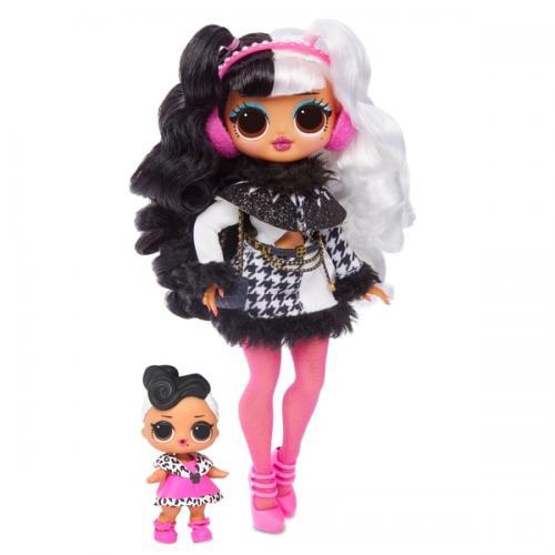 L.O.L. Surprise! O.M.G. Winter Disco Dollie Fashion Doll and Sister Coopers Candy