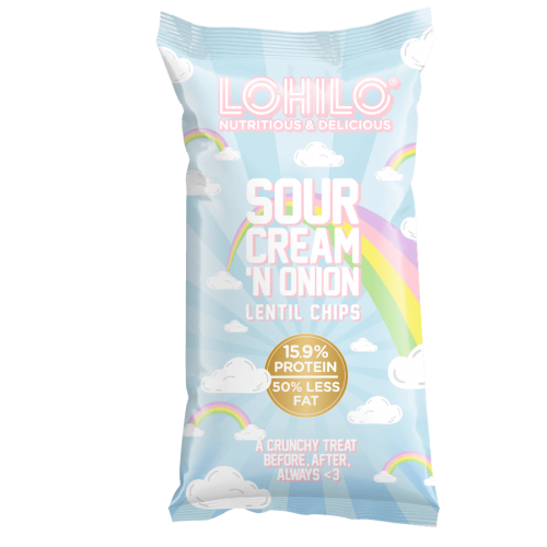 LOHILO Linschips - Sourcream & Onion 90g Coopers Candy
