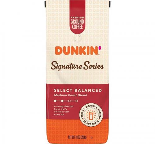 Dunkin Donuts Signature Series Medium Roast Blend Coffee 283g Coopers Candy