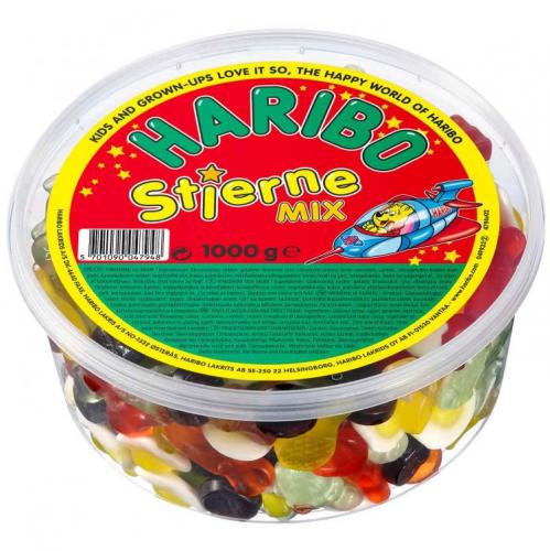 Haribo Stjerne Mix 1kg Coopers Candy