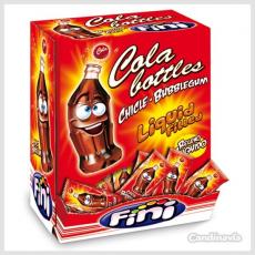 Fini Cola Bottles Bubblegum 200st Coopers Candy