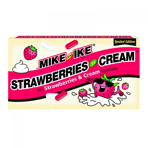 Mike and Ike Strawberries n Cream 142g Coopers Candy