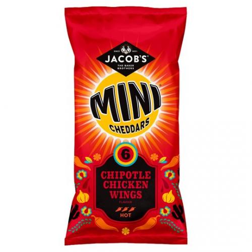 Jacobs Mini Cheddars Chipotle Chicken Wings 150g Coopers Candy