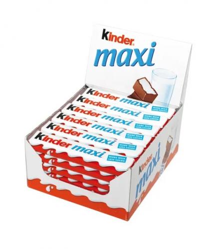 Kinder Maxi 21g x 36st (hel lda) Coopers Candy