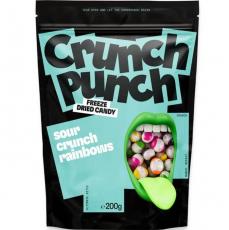 Crunch Punch Freeze-Dried Sour Crunch Rainbow 200g Coopers Candy