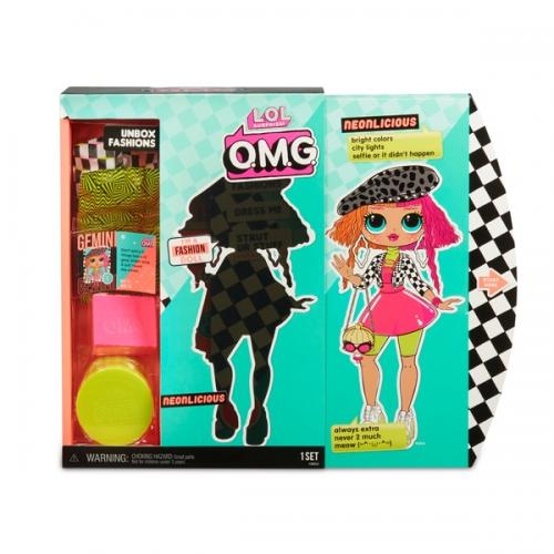 L.O.L. Surprise! O.M.G. Fashion Doll - Neonlicious Coopers Candy