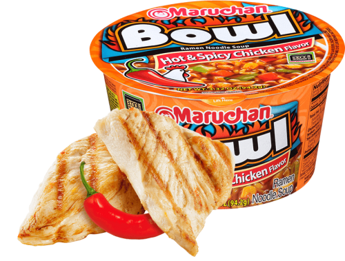 Maruchan Bowl Noodles - Hot & Spicy Chicken Flavor Coopers Candy
