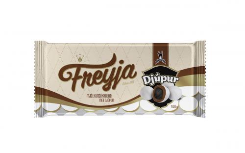 Freyja Djupur Chokladkaka 100g Coopers Candy