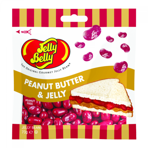 Jelly Belly Peanut Butter & Jelly Beans 70g Coopers Candy