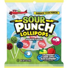 Sour Punch Lollipops 85g Coopers Candy