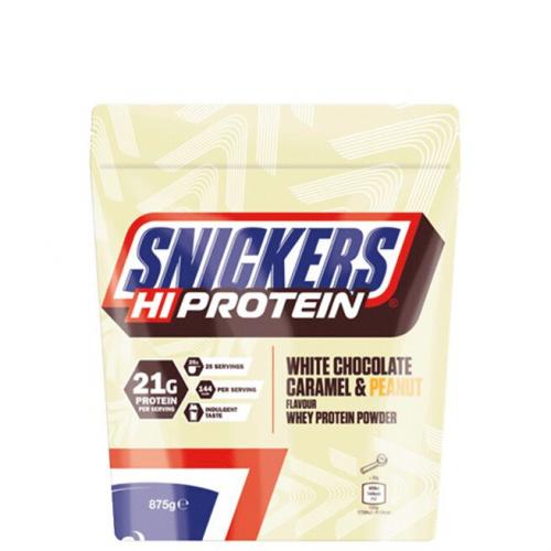 Snickers Whey Protein - White Chocolate Peanut 875g Coopers Candy