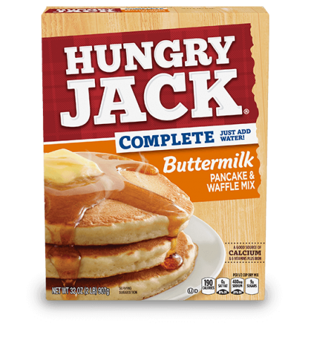Hungry Jack Complete Buttermilk Pancake & Waffle Mix 907g Coopers Candy