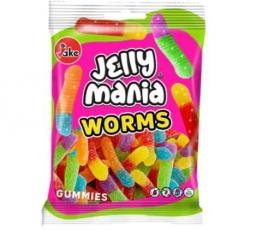 Jake Jelly Mania Worms 100g Coopers Candy
