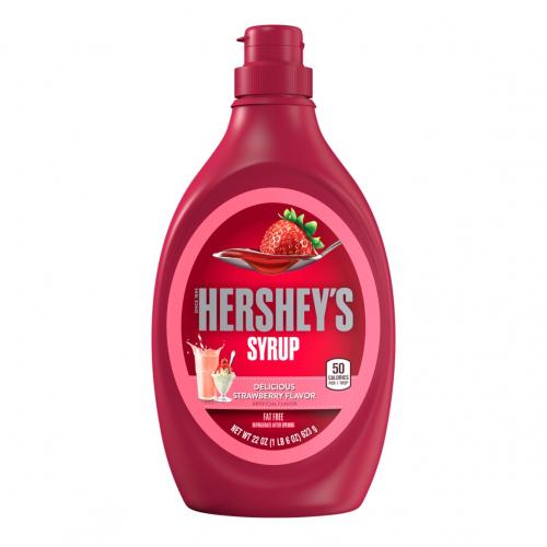 Hersheys Strawberry Syrup 623g Coopers Candy