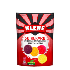 Klene Fruitmunten Stevia 110g Coopers Candy