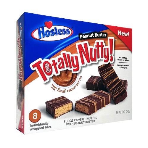 Hostess Totally Nutty! Peanut Butter Wafers 6-pack Coopers Candy