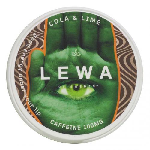 LEWA Cola & Lime Dosa Koffeinpse Coopers Candy