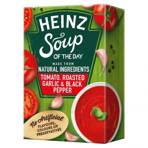 Heinz Soup of the Day Tomato, Roasted Garlic & Black Pepper 400g Coopers Candy