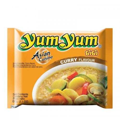 Yum Yum Instant Noodle Curry Flavour 60g Coopers Candy