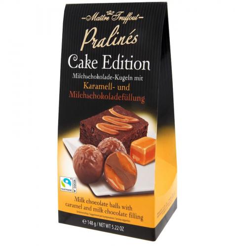 Pralines Cake Edition - Caramel & Milk Chocolate 148g (BF: 2023-06-18) Coopers Candy