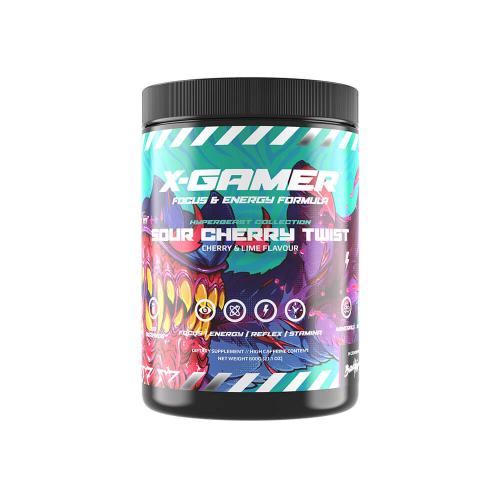 X-GAMER X-Tubz Sour Cherry Twist 600g Coopers Candy