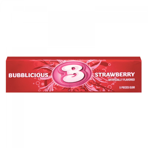 Bubblicious Strawberry 40g Coopers Candy