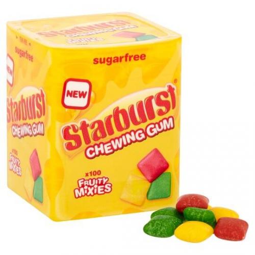 Starburst Chewing Gum Fruity Mixies 70g Coopers Candy