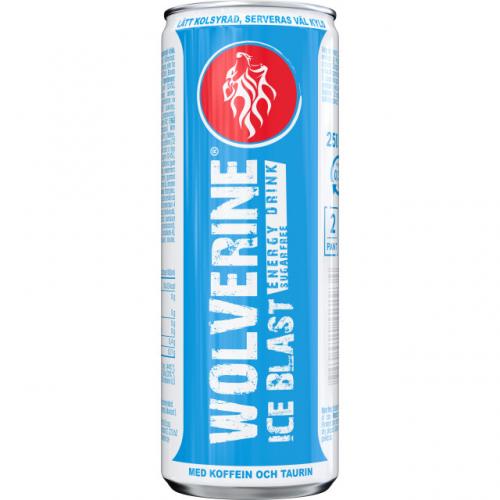 Wolverine Ice Blast Energidryck 25cl Coopers Candy