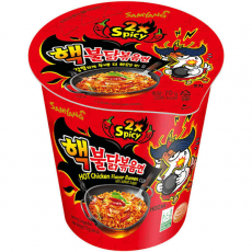 Samyang Buldak Hot Chicken Flavor Ramen 2xSpicy Cup 70g Coopers Candy