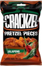 Crackzel Pretzel Pieces Jalapeno 85g Coopers Candy