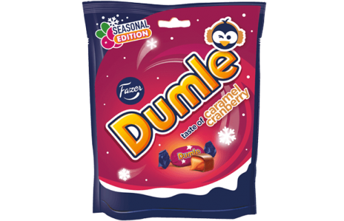 Dumle Cranberry Caramel 220g Coopers Candy