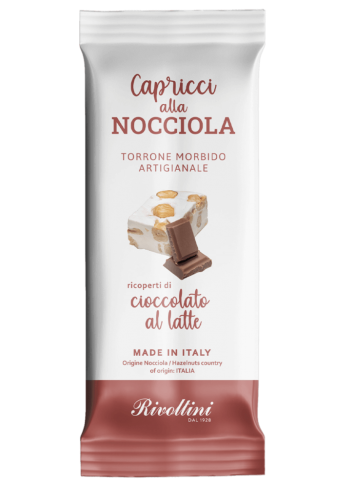 Capricci alla Nocciola - Mjuk Nougat med Hasselntter & Ljus Choklad 20g Coopers Candy