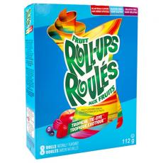 Fruit Roll-Ups Tropical Tie-Dye 8-pack (112g) Coopers Candy
