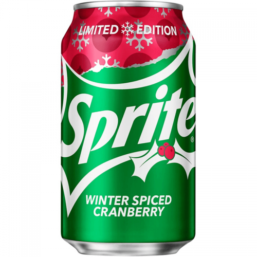 Sprite Winter Spiced Cranberry 355ml Coopers Candy