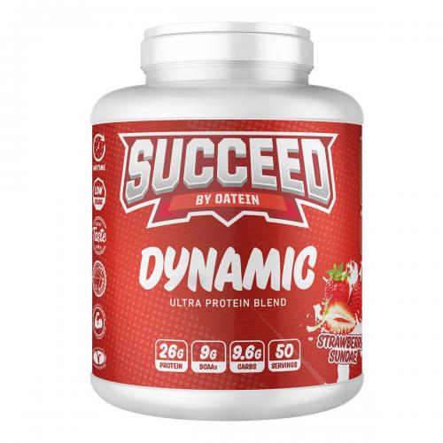 Oatein Succeed Dynamic Protein Blend - Strawberry 2kg Coopers Candy