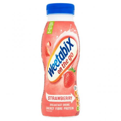 Weetabix On the Go Breakfast Drink - Strawberry 250ml Coopers Candy
