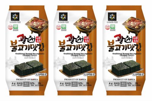 Gwangcheon Rostat Sjgrs Snacks Bulgogi 3-pack 12g Coopers Candy