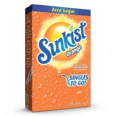 Sunkist Singles To Go 6-pack Zero - Orange Coopers Candy