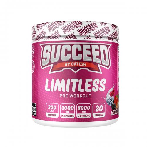 Oatein Succeed Limitless Pre-Workout - Fruit Punch 360g Coopers Candy