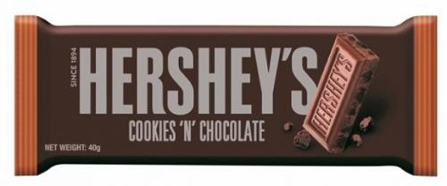 Hersheys Cookies N Chocolate Bar 40g Coopers Candy