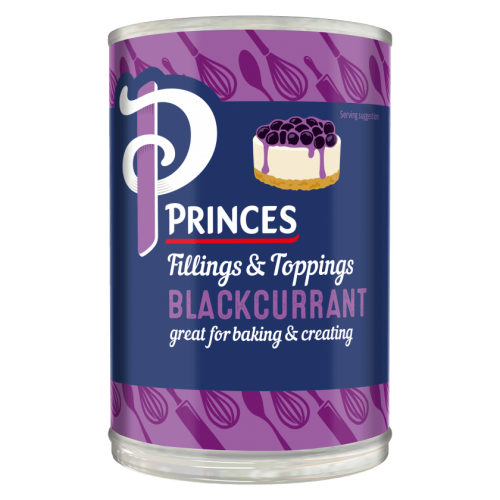 Princes Blackcurrant Fruit Filling 410g Coopers Candy