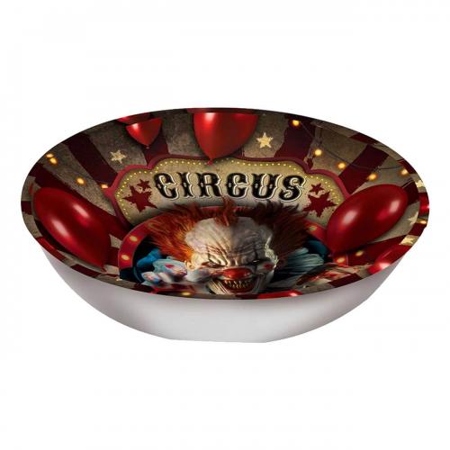 Stor Godisskl i Plast Halloween Circus (1st) Coopers Candy