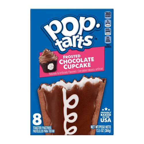 Kelloggs Pop-Tarts Frosted Chocolate Cupcake 384g Coopers Candy